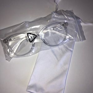 Clear reading glasses +2.00 prescription